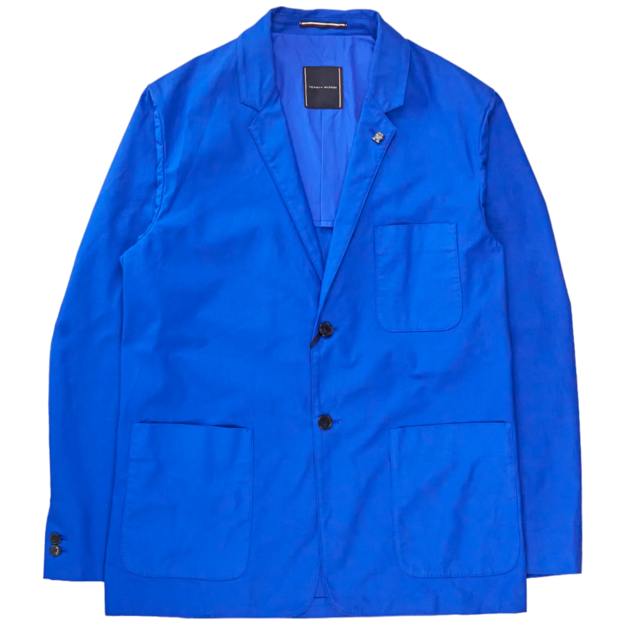 Tommy Hilfiger Blue Unlined SB Blazer