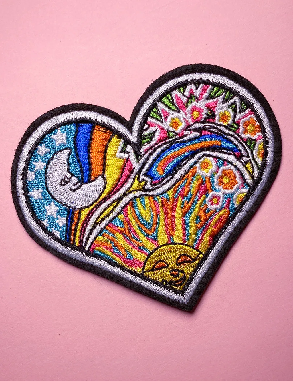 TRIPPY HEART PATCH