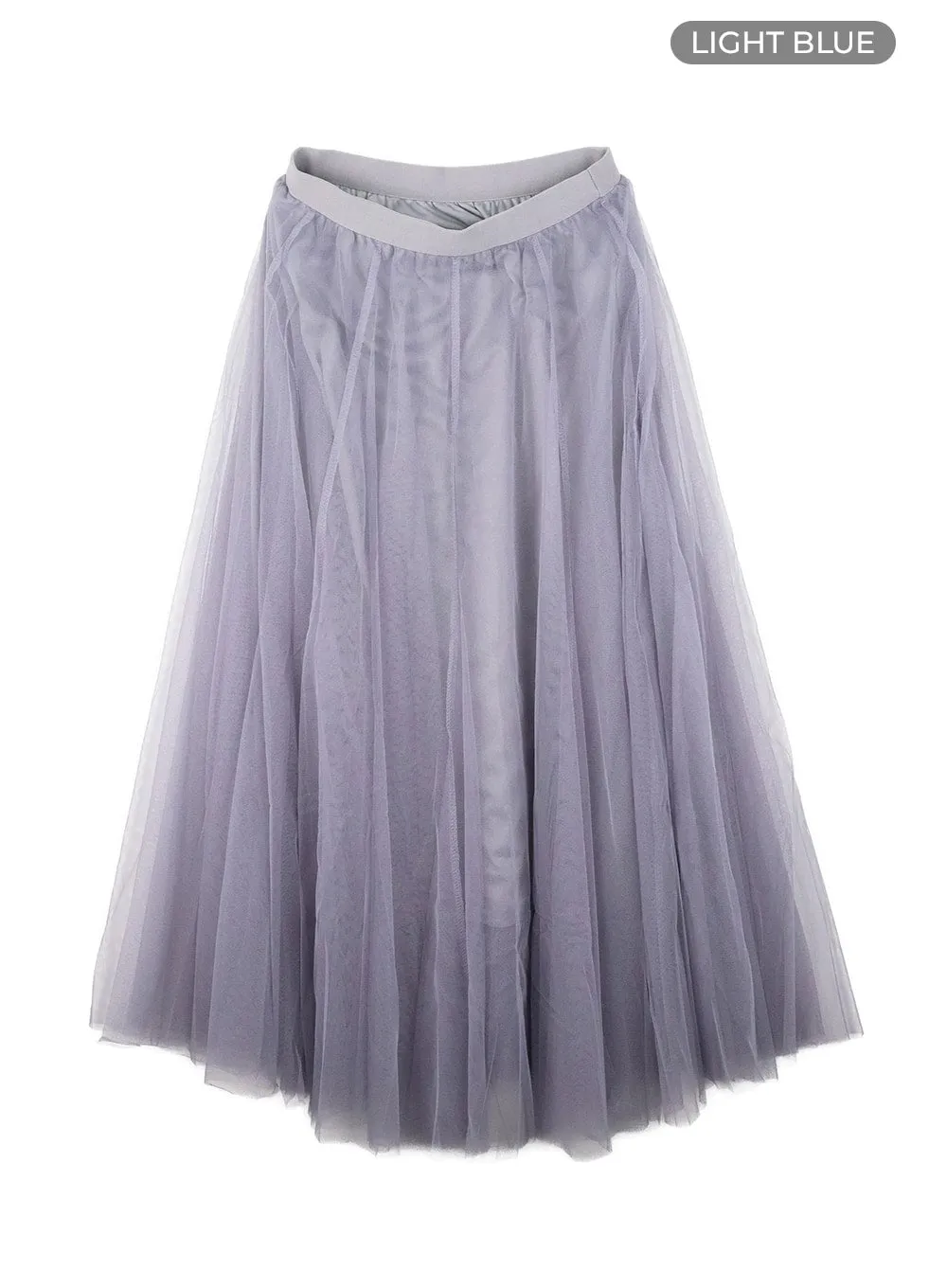 Tulle Maxi Skirt OM427