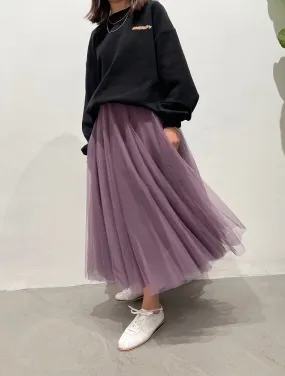 Tulle Skirt Purple