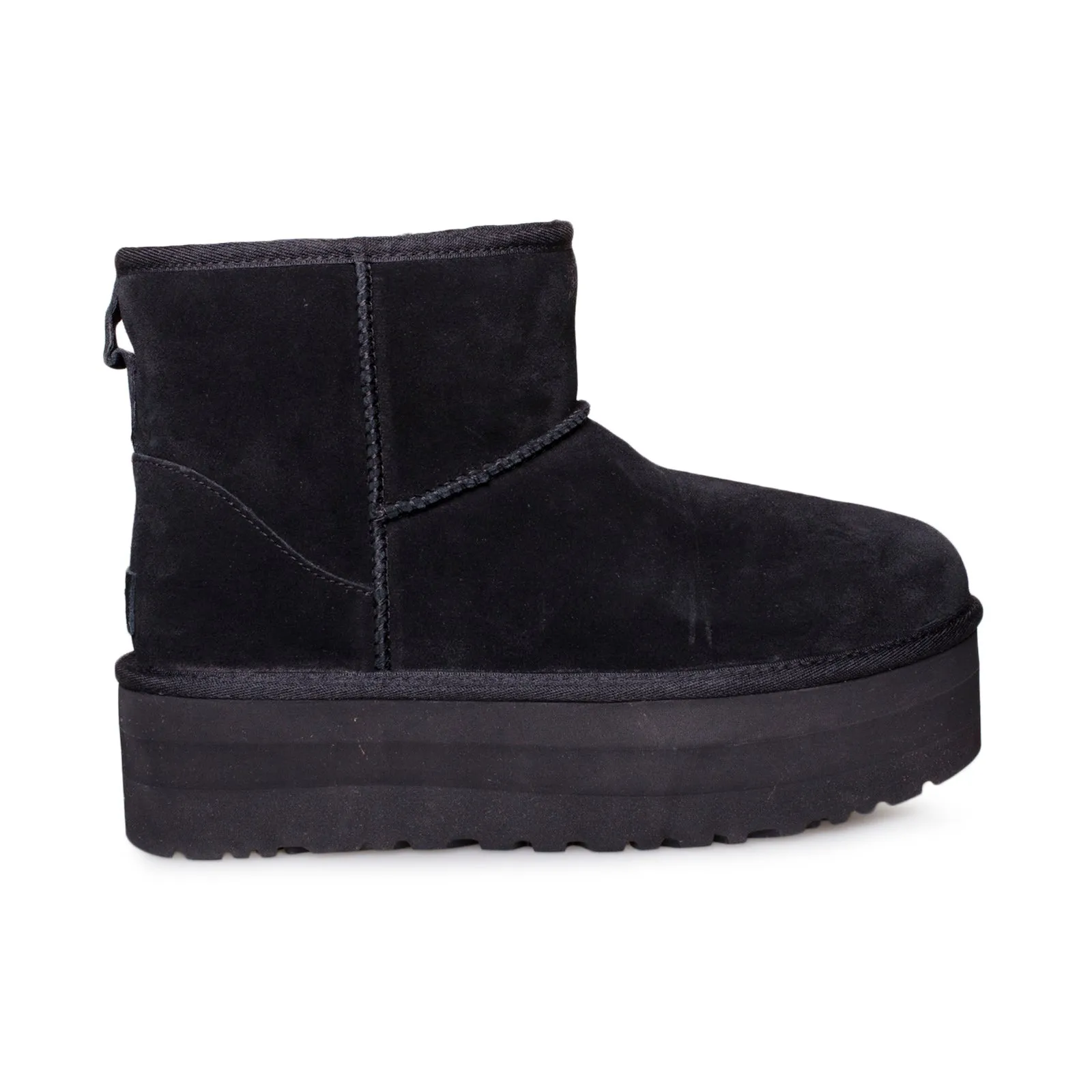 UGG Classic Mini Platform Black Boots - Women's