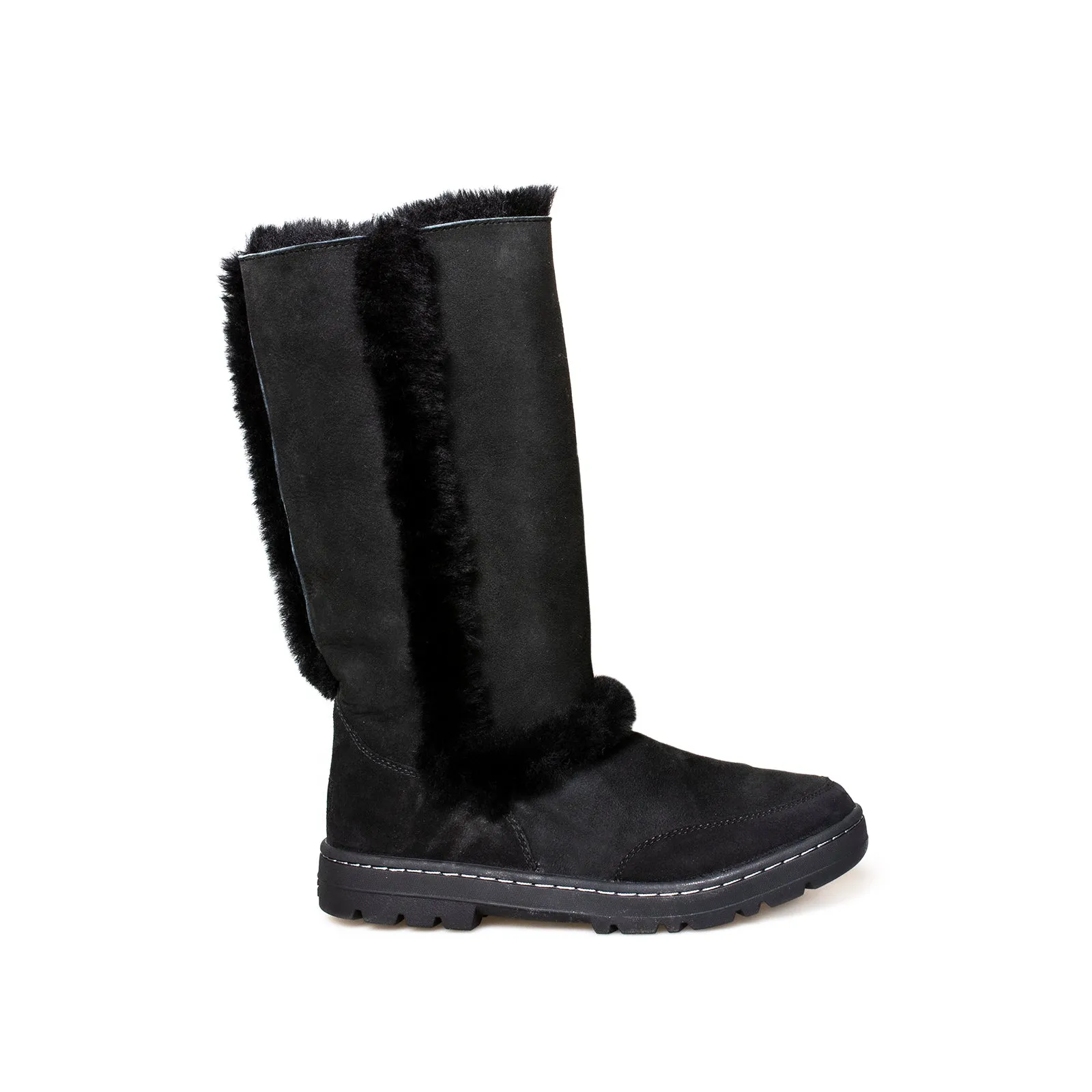 UGG Sundance II Revival Black Boots - Women's