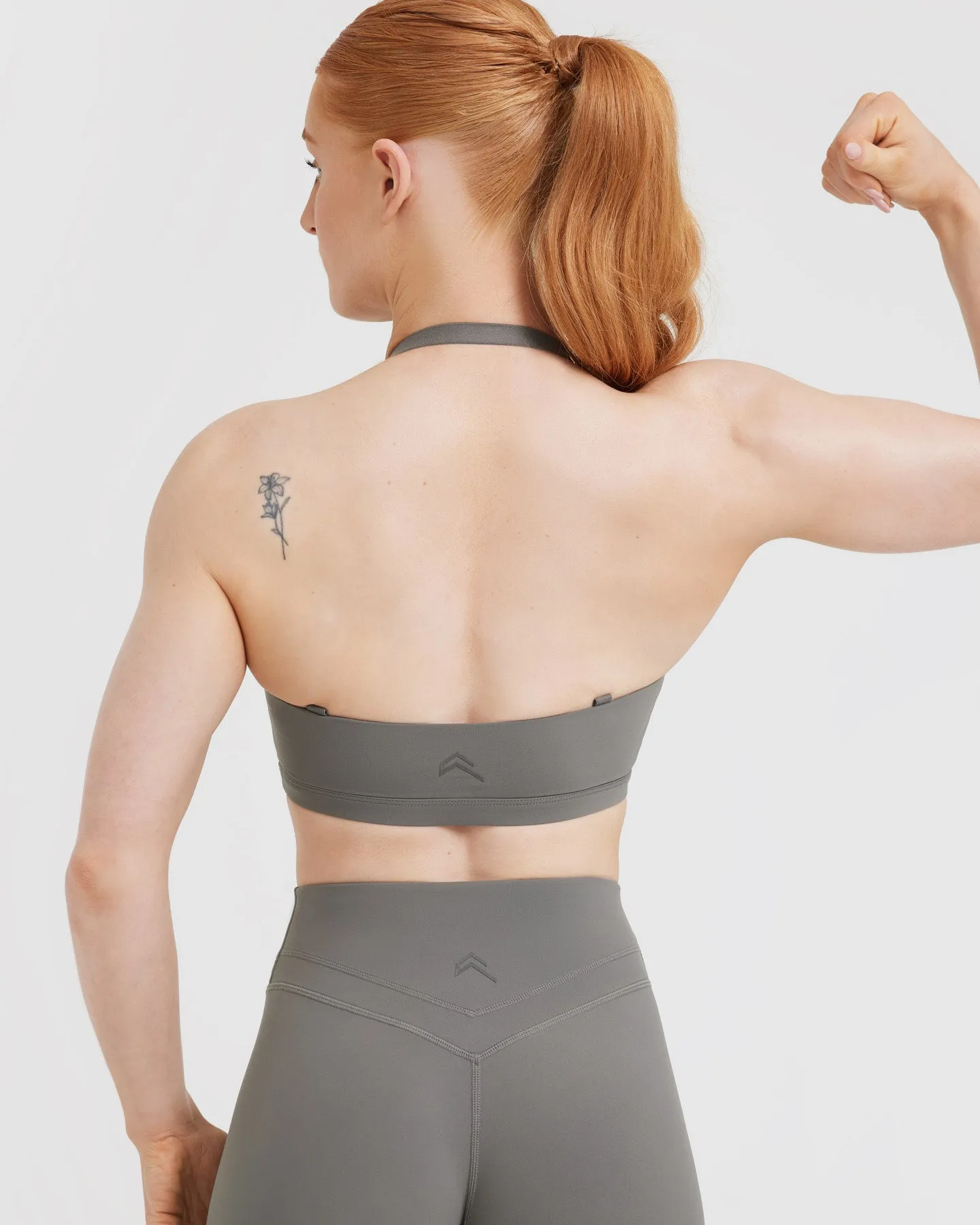 Unified Twist Sports Bra | Ash Grey