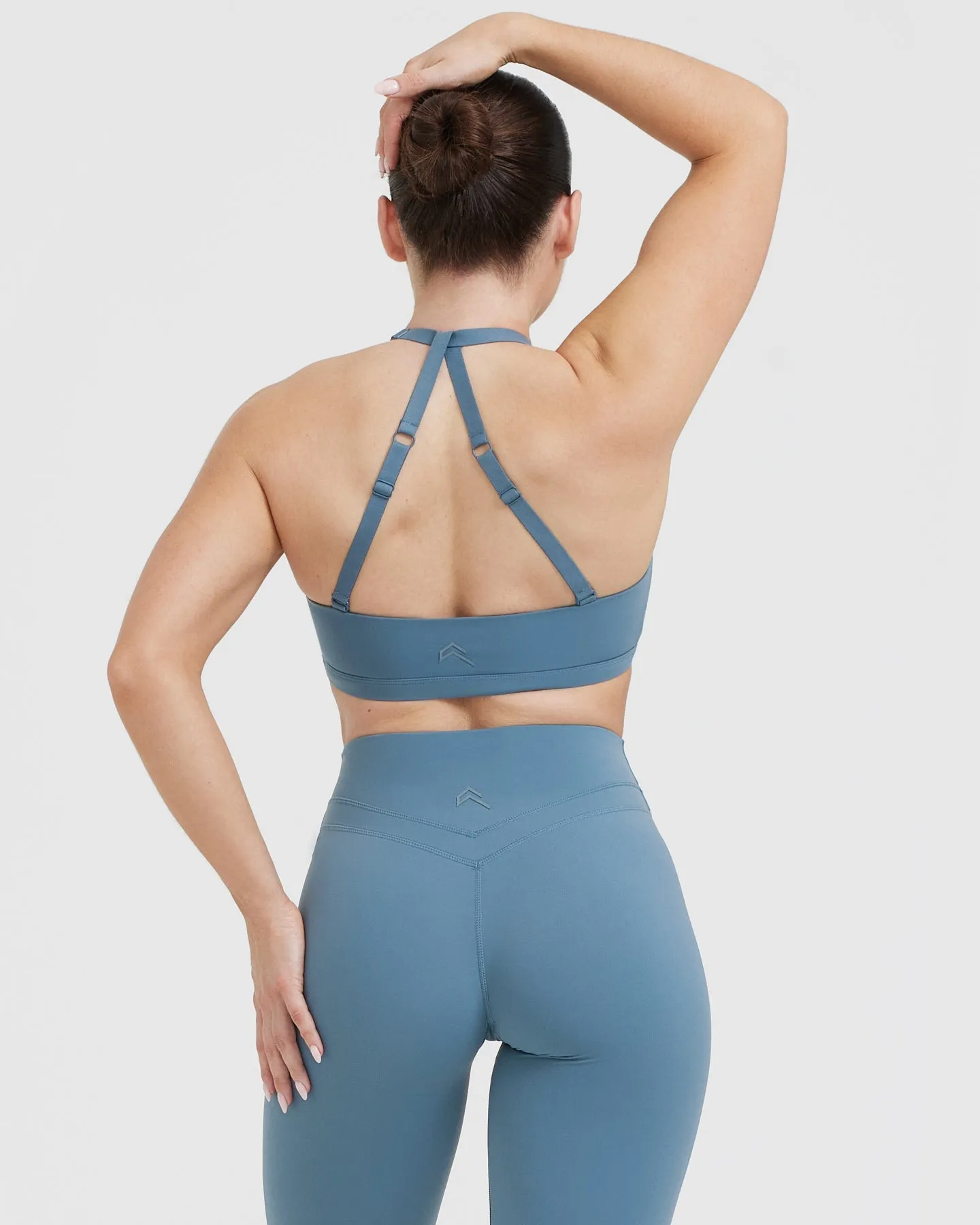 Unified Twist Sports Bra | Moonstone Blue