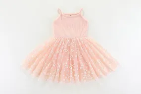 Valentina Tutu Dress - PINK LIGHT FLOWERS: 0-6M, 6-12M, 1-2Y, 2-3Y, 3-4Y, 4-5Y, 5-6Y, 6-8Y