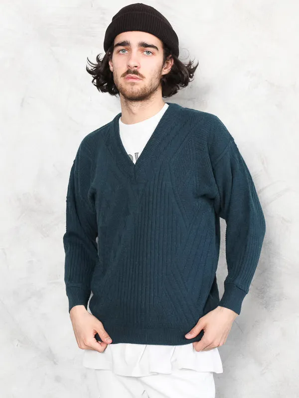 Vintage 90's Wool Men Sweater