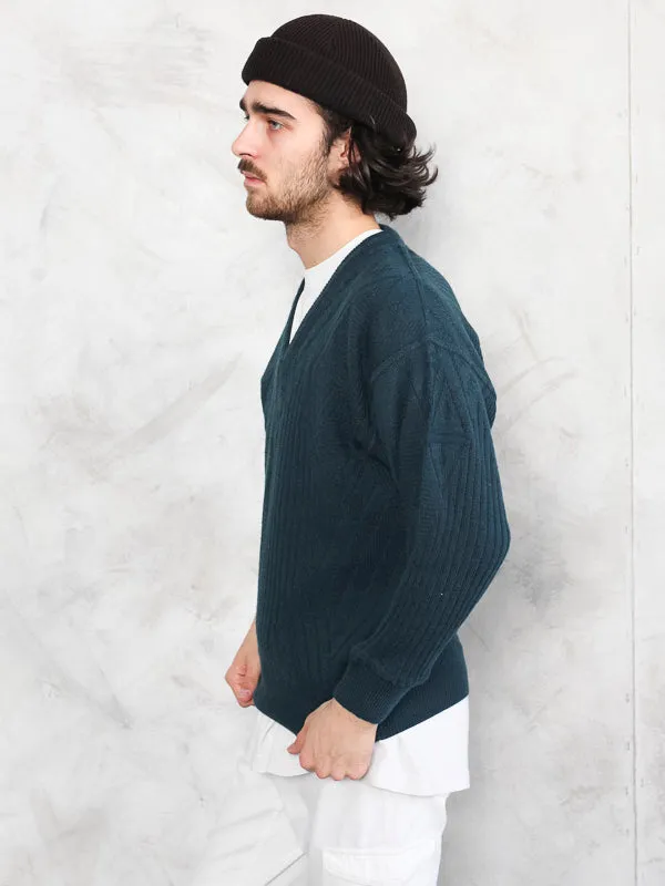 Vintage 90's Wool Men Sweater