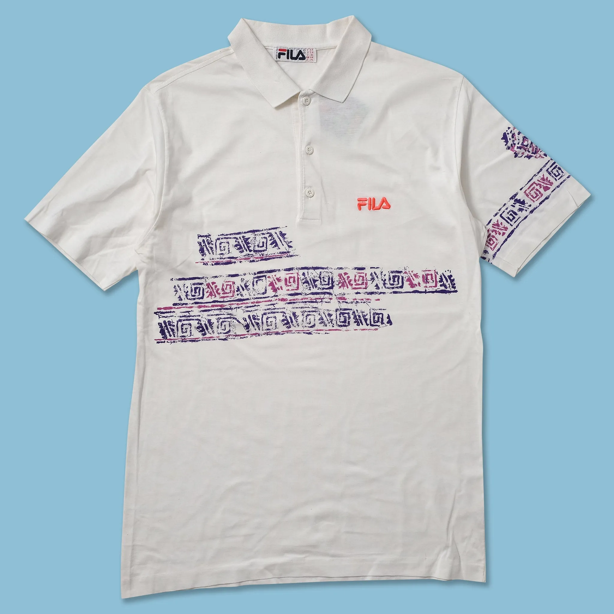 Vintage Fila Tennis Polo Large