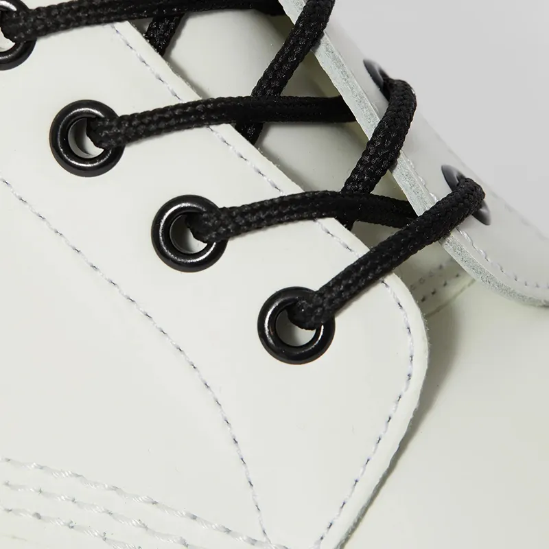 Women’s All Season Boots, White Mid-Top 