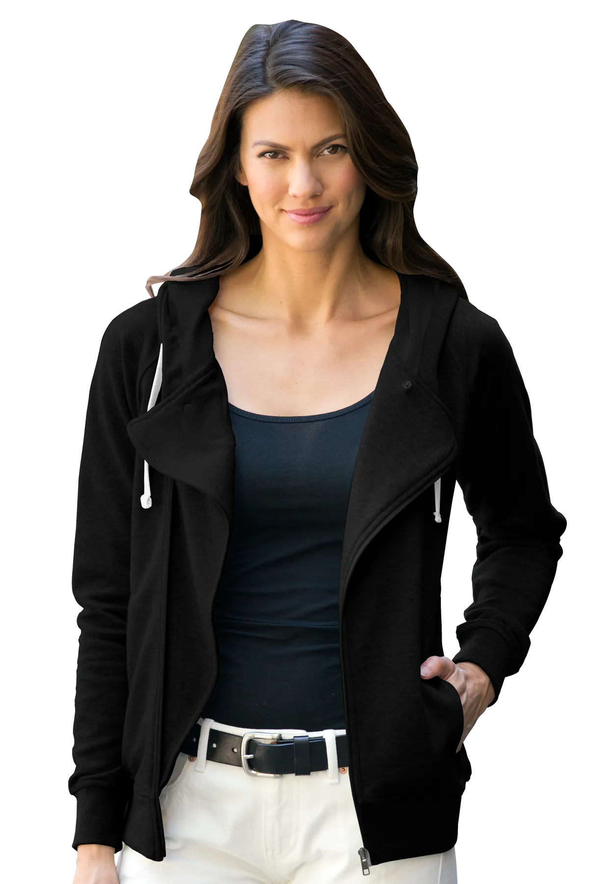 Women's Fleece Moto Jacket