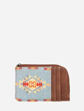 Wrangler Southwestern Art Print Mini Zip Card Case