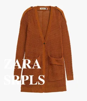 ZARA  |Plain Cardigans